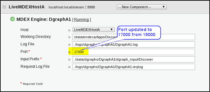Endeca Experience manager - EAC Admin console - LiveMDEX Host configuration Endeca Experience manager - EAC Admin console - LiveMDEX Host configuration